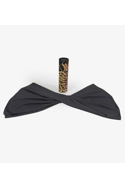 Zerlinda شال حرير المدينة المنورة أنثراسايت