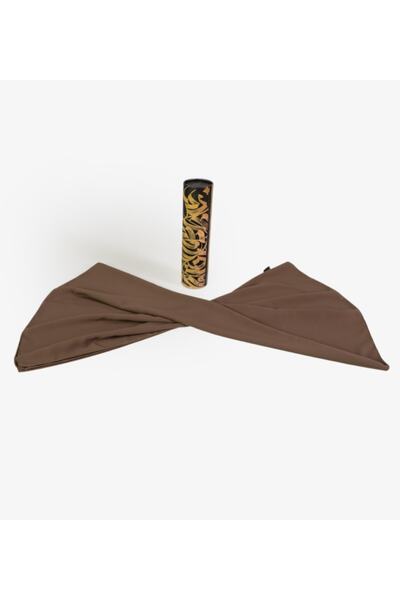 Zerlinda Μεταξωτό σάλι Μεδίνας καφέ