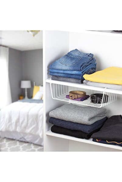 Suntel Dolap İçi Pratik Raf - Beyaz  (  1  ADET  )