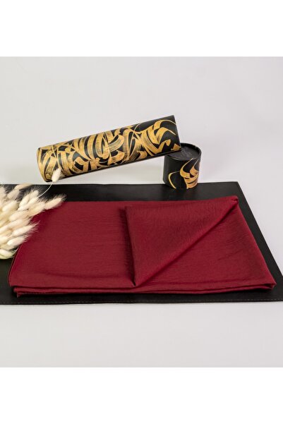 Zerlinda Βαμβακερό σάλι τζαζ μπορντό