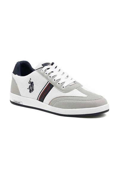 U.S. Polo Assn. Λευκά Sneakers - Ανδρικά Παπούτσια 47 Kares