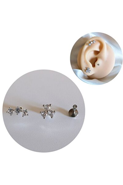 Bylin Cerrahi Çelik Üç Taş Zerafeti Set- 3 Adet - 6 Mm