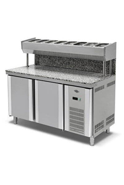 Empero Granitli Pizza Ve Salata Hazırlık Buzdolabı, 3 Kapılı, 500 L