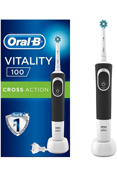 Oral-B Marka: D-100 Vitality Action Şarjlı Diş Fırçası Siyah Kategori: Man