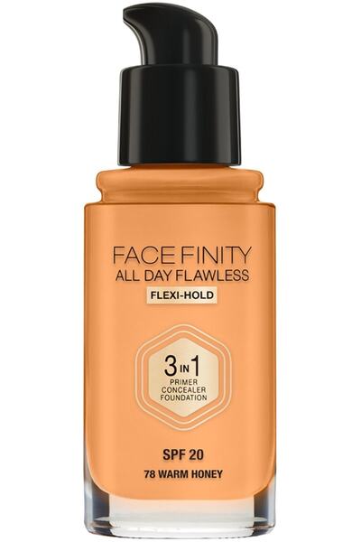 Max Factor Marka: Facefinity 3in1 Primer Kapatıcı Fondöten 78 Warm Honey Kate...