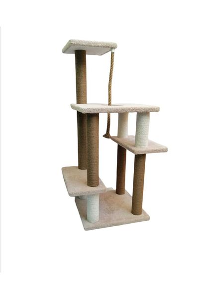 pethomealpi Cat Scratching and Play Platform