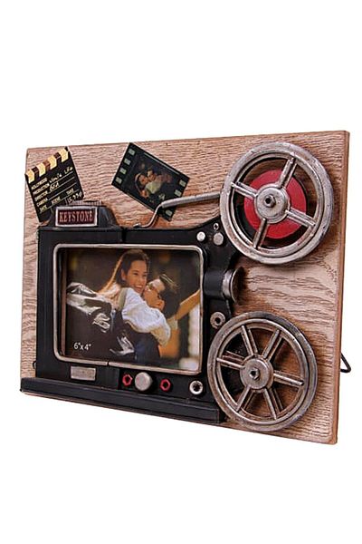 Dünyadan Hediyeler Decorative Metal Frame Cinema Projector Decorated