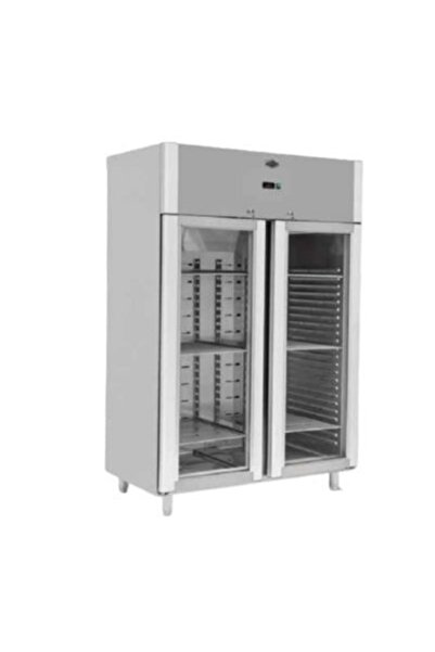 Empero Dik Tip Buzdolabı, Cam Çift Kapılı, Fanlı, 1400 L