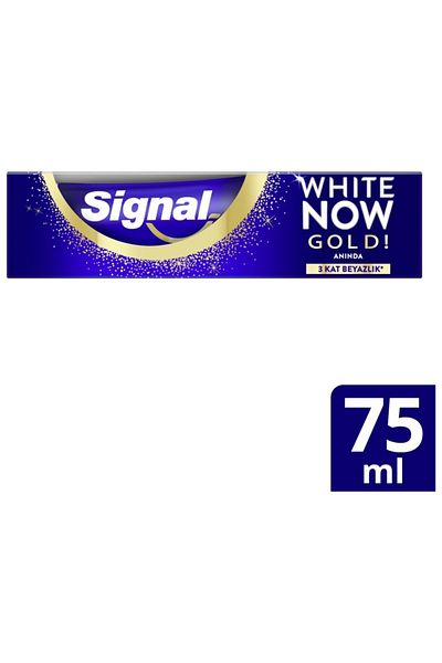 Signal 13 Pieces White Now Gold Toothpaste 75ml