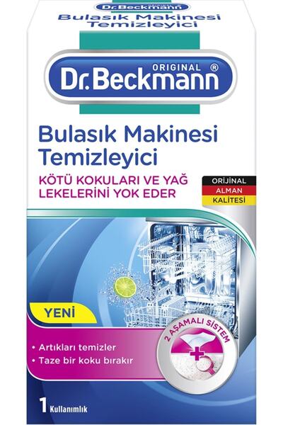 Dr.Beckmann Marka: Dr. Beckmann Bulaşık Makinesi Temizleme Tozu 75gr Kategori...