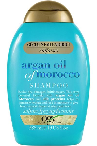 OGX Brand: Moisturizing Argan Oil Morocco Shampoo 385 ml Category: Shampoo