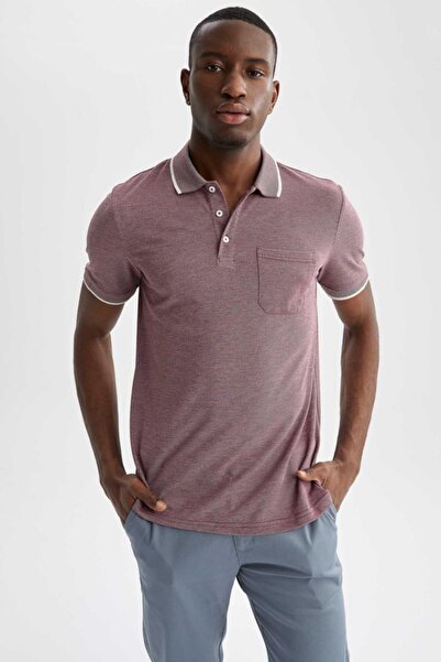 DeFacto Μπλουζάκι με κοντό μανίκι πόλο με κανονική εφαρμογή