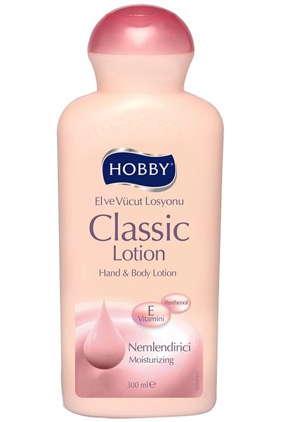 Hobby 300 Ml Classic Hand and Body Lotion - Body Cream