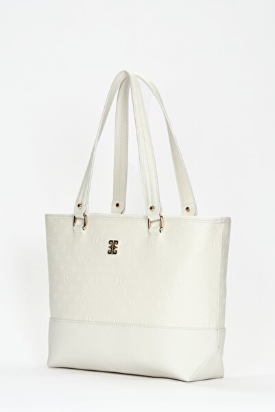 Pierre Cardin Floater Weiße Damen-Umhängetasche 05PO22Y1560