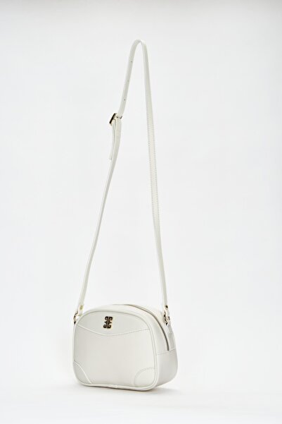 Pierre Cardin Біла жіноча сумка через плече з принтом 05PO22Y1534