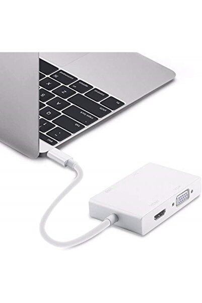 Alfais Marka: 4498 Usb 3.1 Type C To Hdmı Vga Dvi Usb 3.0 Çevirici Dönüştürücü Adaptör Kategori: Wi