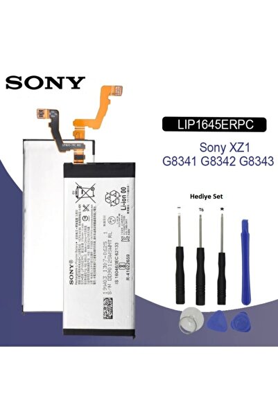 AXYA Sony Xperıa Xz1 Lıp1645erpc Batarya Pil Ve Tamir Seti