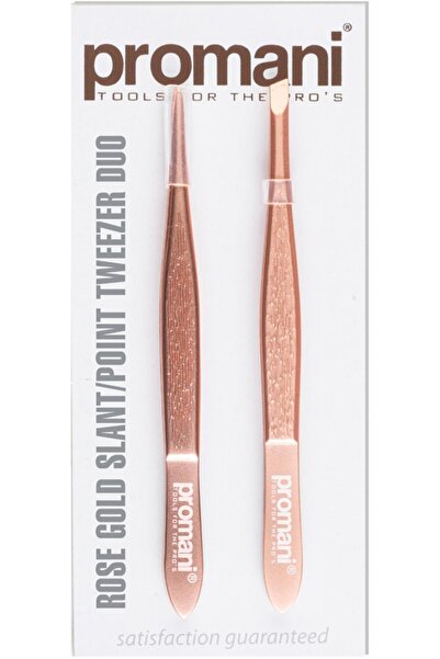 Promani Marka: Rose Altın Cımbız Seti (eğik Ve Sivri Uçlu) Kategori: Cımbız