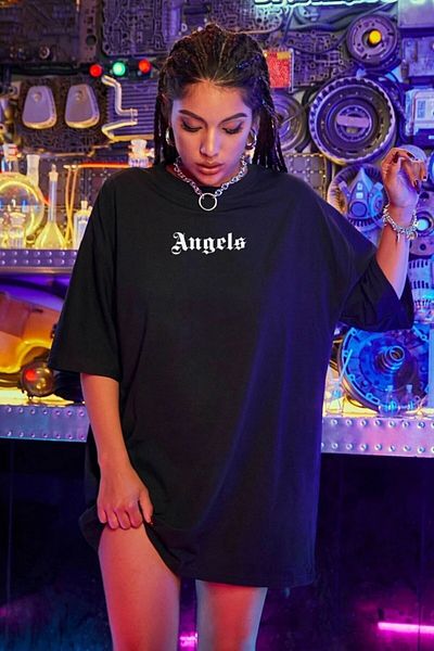 Machetta Oversize Pure Angels Printed Tshirt