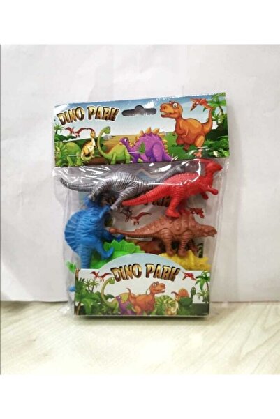 Genel Markalar Dino Park 6'lı Dinozor Figürlü Oyuncaklar