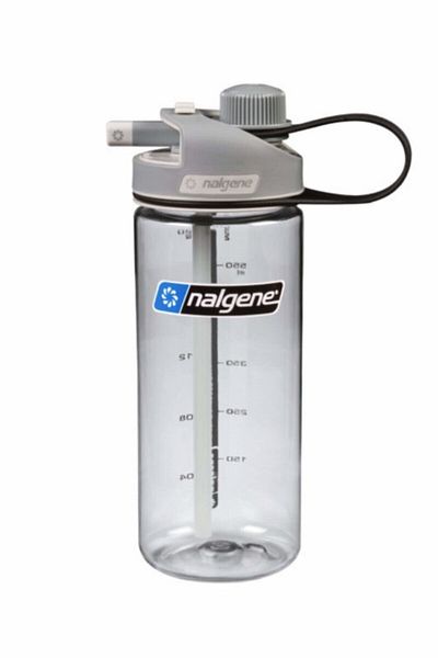 NALGENE زجاجة مياه تريتان شفافة / رمادية متعددة الألوان 1790