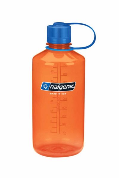 NALGENE 32oz Nm Orange /blue Cap Tritan Water Bottle