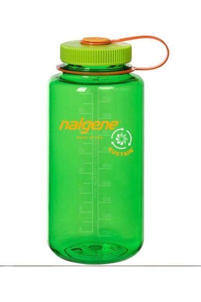 NALGENE 1 لتر (مستدام) زجاجة ماء على شكل كرة البطيخ