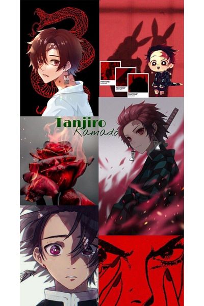 animeandyourworld Tanjiro Kamado Anime Notebook - 1 Piece, A4 Size 21*29 Cm, Special Design, Unlined Large Size