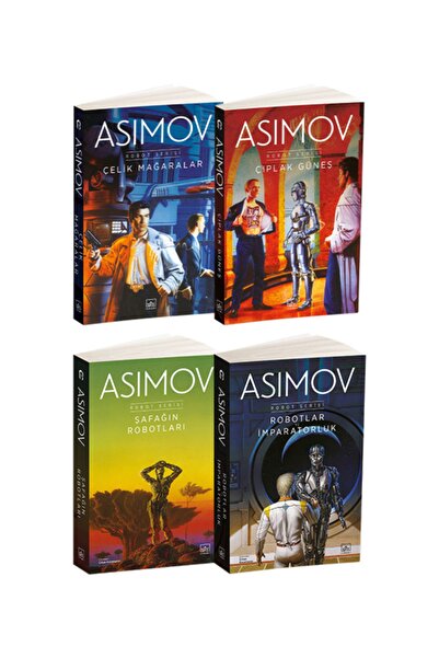 İthaki Yayınları Robot Serisi 4 Kitap Takım