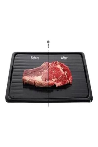 MOBGİFT Alüminyum Hızlı Buz Çözme Tepsisi