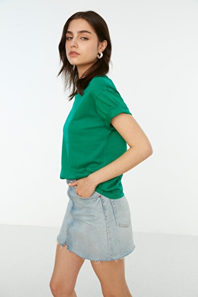 Trendyol Collection T-Shirt - Grün - Regular Fit