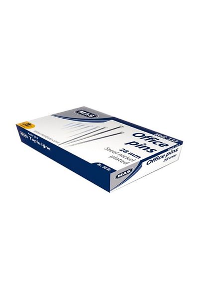 Mas Bulk Needle 333 Nickel 28mm 50 Gr (1 Box)