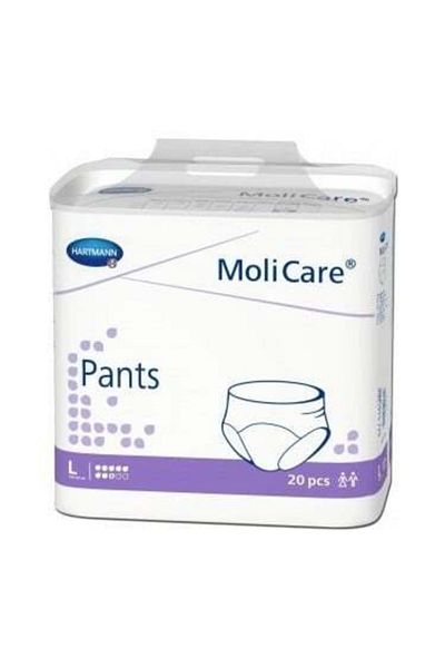 Hartmann Molicare Pants Absorbent Panties 8 Drops Large 20 Pack 8 Pack 160 Pieces