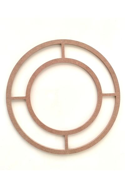 DEKOLOBİ Raw MDF Transitional Macrame Pulley 30 Cm 6 Mm