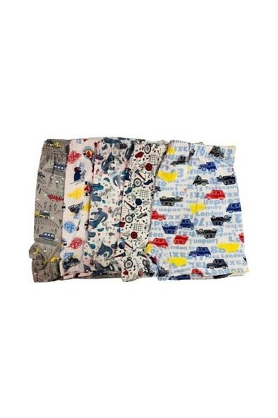 Tutku 0254 Boy's Printed Patterned Boxers 12 Τεμάχια