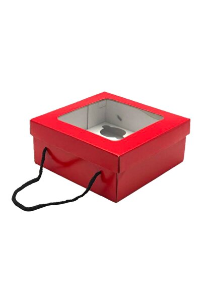 Genel Markalar Pencere Kapaklı 6'lı Cupcake Kutusu (10 Adet)