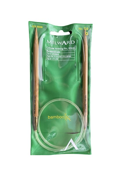 Milward Bamboo Misinalı Şiş 60 Cm No: 7 Made In Germany