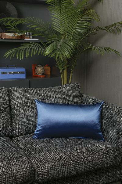 AYPETEKS Husa de perna Parliament Blue 40x60cm Tesatura Raschel Premium