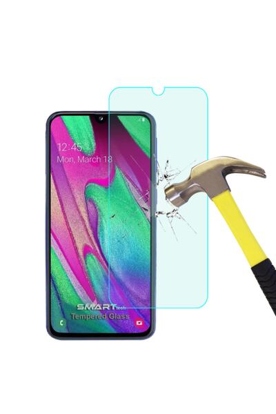 Smart Tech Samsung Galaxy A40 Temperli Kırılmaz Cam Ekran Koruyucu