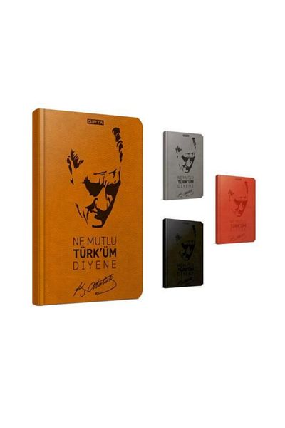 Gıpta - دفتر ملاحظات أتاتورك 120 ورقة 9x14
