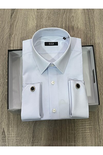 CCS Sarar Frank Geniş Manşet Kol Düğmeli Gömlek
