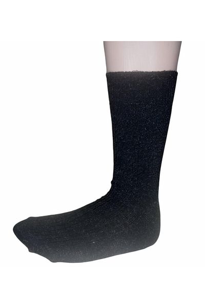 marufshop 6 броя мъжки термо чорапи от агнешка (овча) вълна, големи размери, несвиващи се, специални еластични