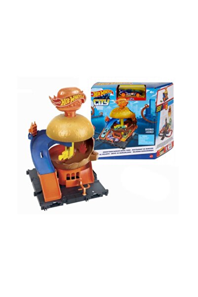 HOT WHEELS Hdr26 Şehir Hayatı Serisi-arabaya Servis Hamburger Resturanı