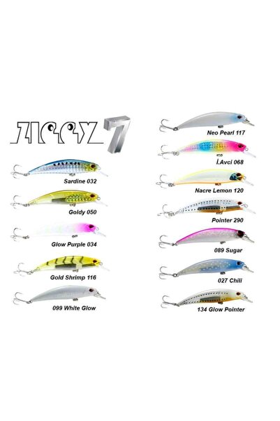 Fujin Ziggy7 70mm 9.6gr Sinking Lrf Maket Balık 116 Gold Shrimp