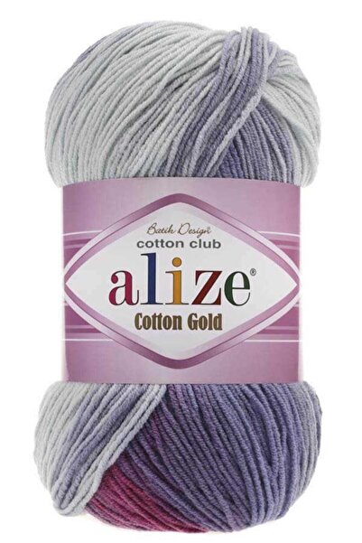 Alize Cotton Gold Batik El Örgü Ipliği 5'li 1 Paket