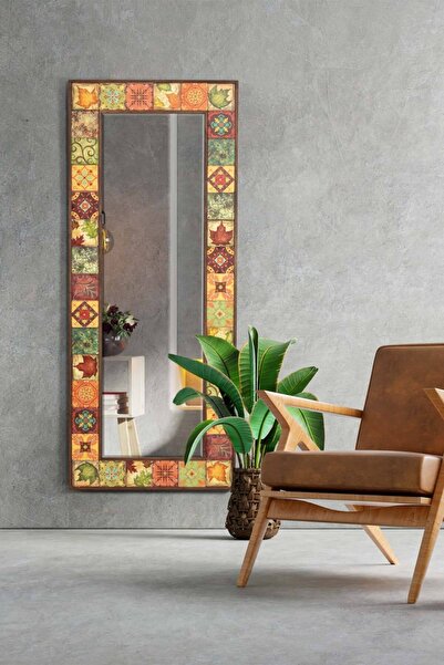 Resmo Hazan Doğal Ağaç 62x152 Cm Çerçeveli Antik Limra Taş Kaplı Salon Duvar ...