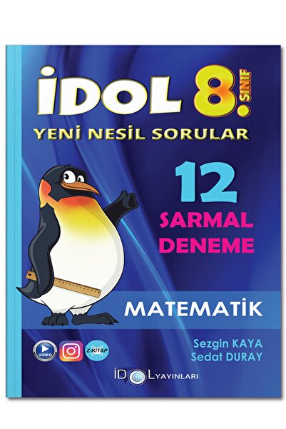 İdol Yayınları 8. Sınıf Matematik 12 Sarmal Deneme Idol Yayınlar
