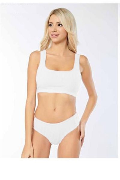 Vanilya Secret Cotton Bustier Set
