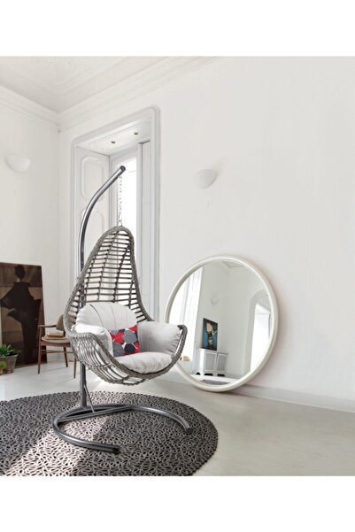 Capri Swing Milas Tek Kişilik,sentetik Poli Üretan Rattan Bahçe,balkon Ve Ev ...