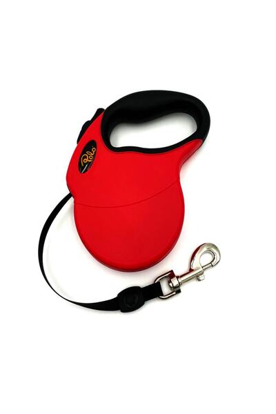 Tasma Market Red 3m 8kg Automatic Roller Dog Walking Collar